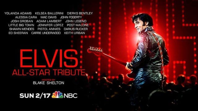 Cartel del evento &#039;Elvis All-Star Tribute&#039;