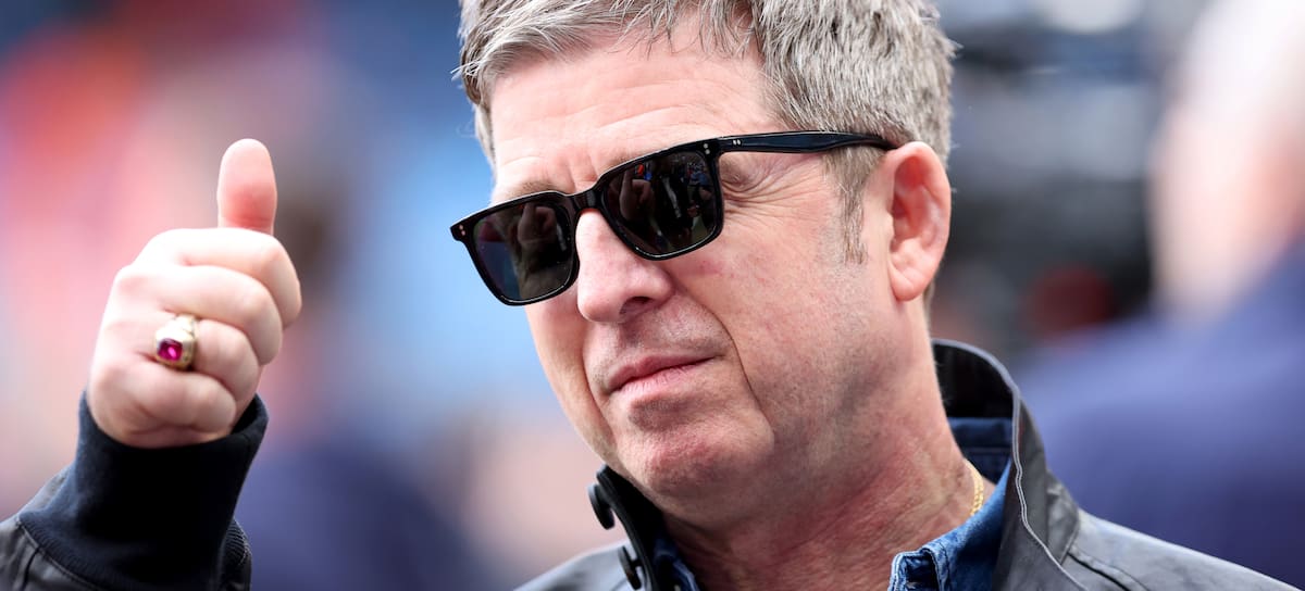 Noel Gallagher, en el partido de Manchester City y Arsenal 2026.