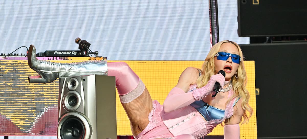 Madonna presentando Confessions II en Times Square (Nueva York) el pasado junio de 2026.