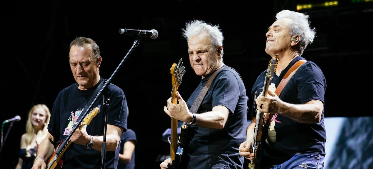 Hombres G en un concierto en Monterrey