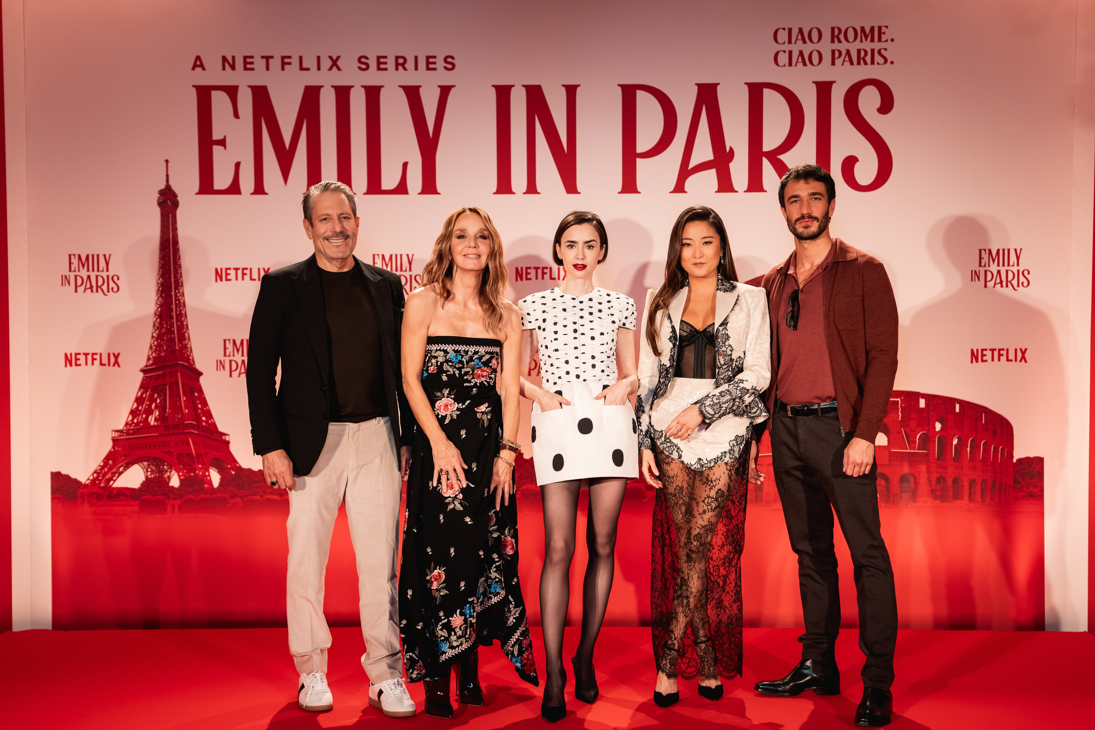 Rueda de prensa Emily in Paris T5.