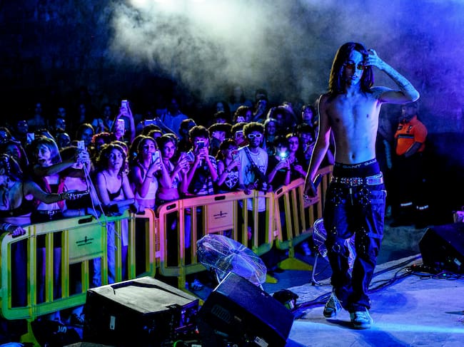 El artista catalán Rojuu, vinculado a la escena de trap española