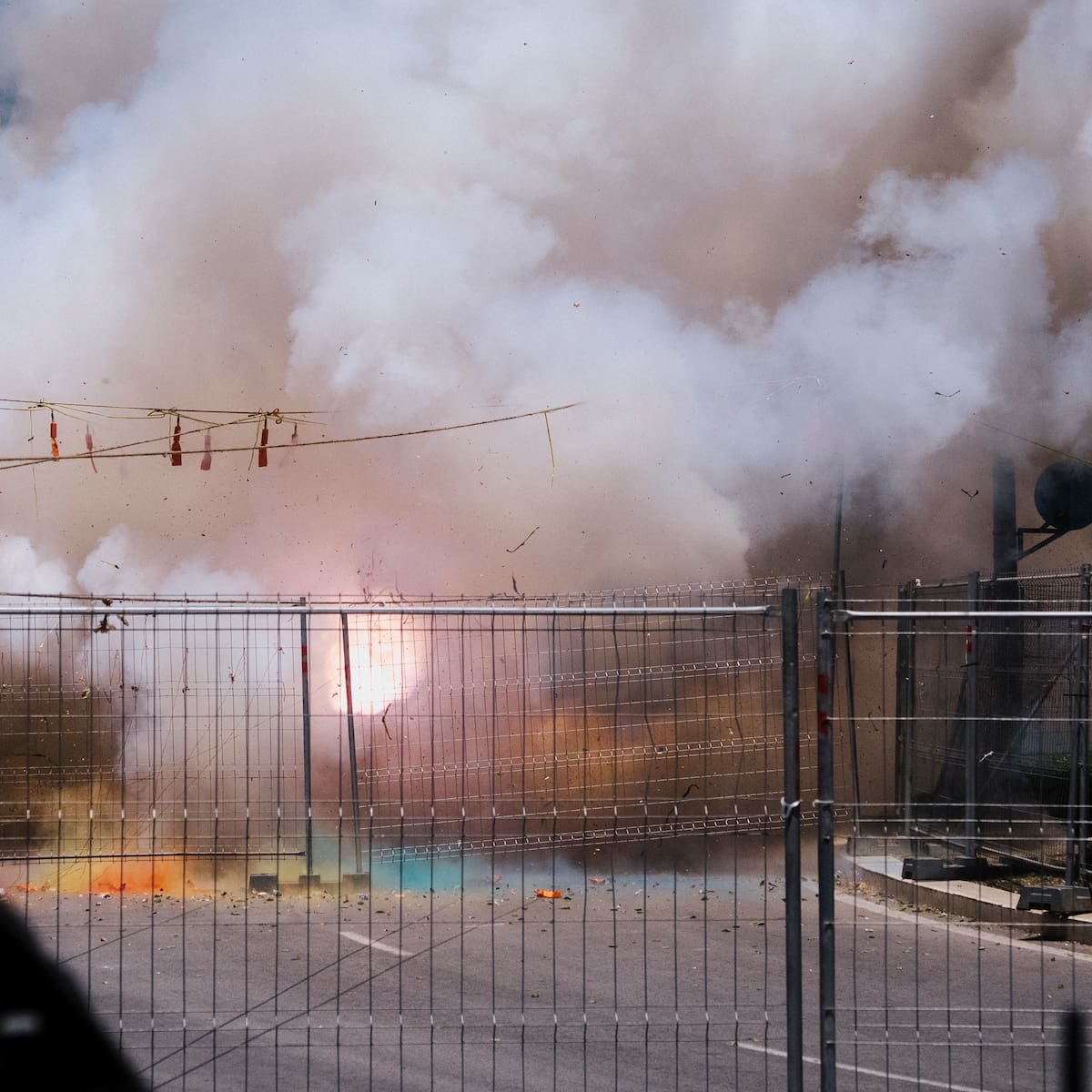 Este fue el encargado de disparar la segunda mascletà en las Fallas de Valencia