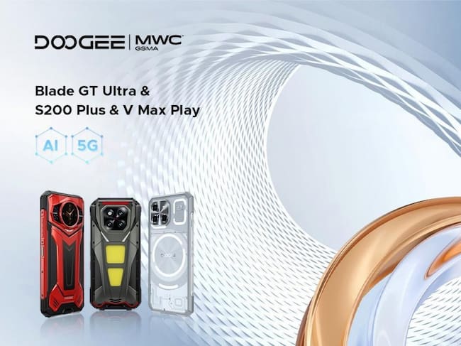 Los teléfonos más resistentes del MWC2025 son de Doogee.