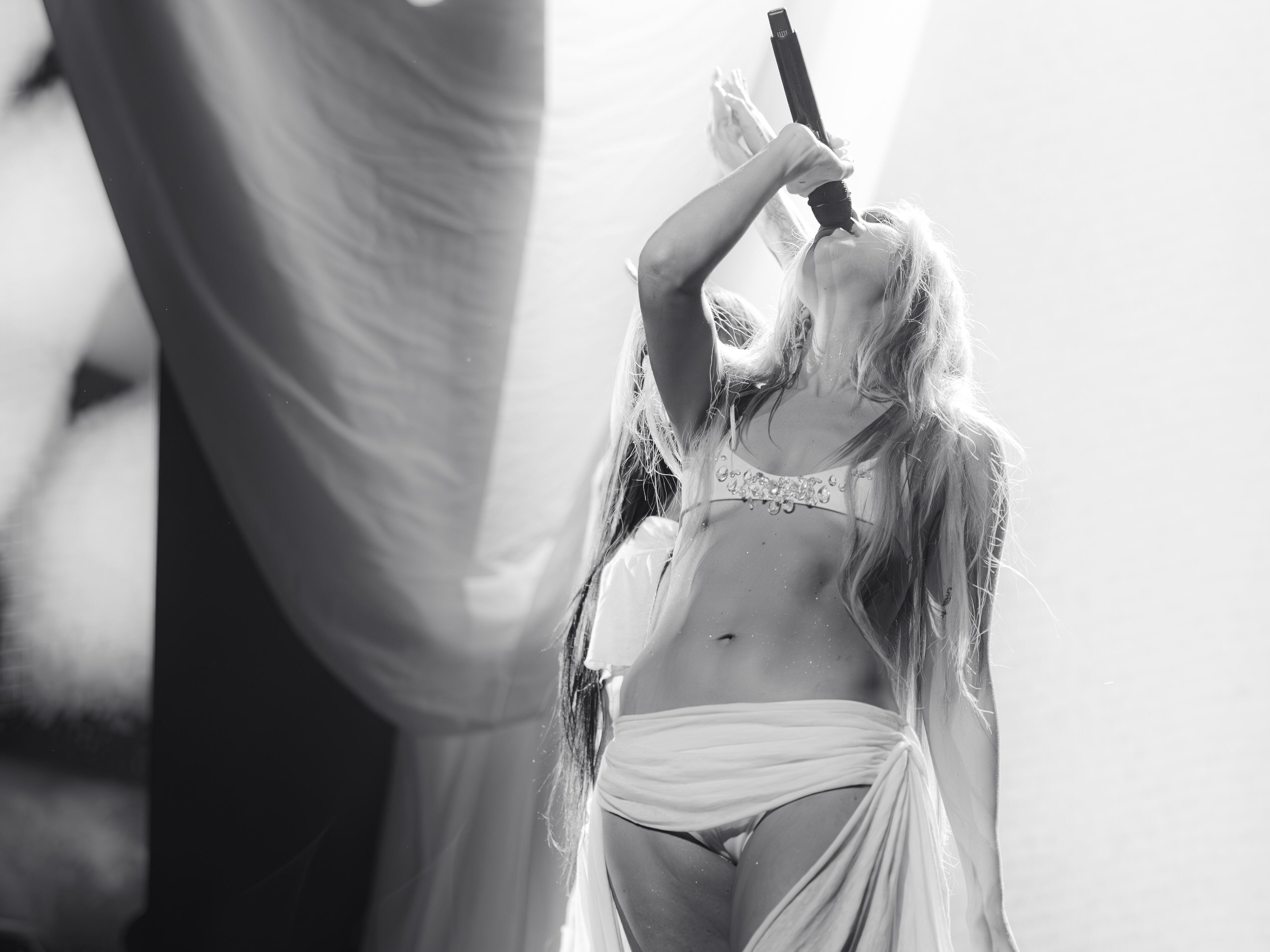 Belén Aguilera en su primer concierto en el Movistar Arena. / Movistar Arena / Alberto Castillo