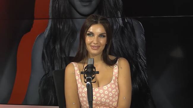 Elettra Lamborghini y Mayo en los estudios de LOS40