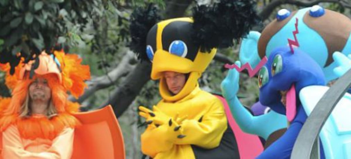 ¿Adam Levine disfrazado de Pokémon?