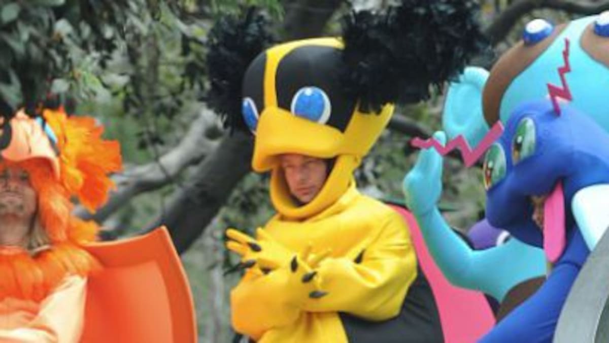 ¿Qué hacía Adam Levine disfrazado de Pokemon?
