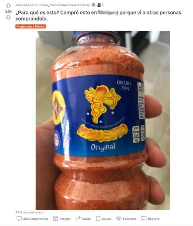 Compró dulce de chile en polvo y no supo para qué servía