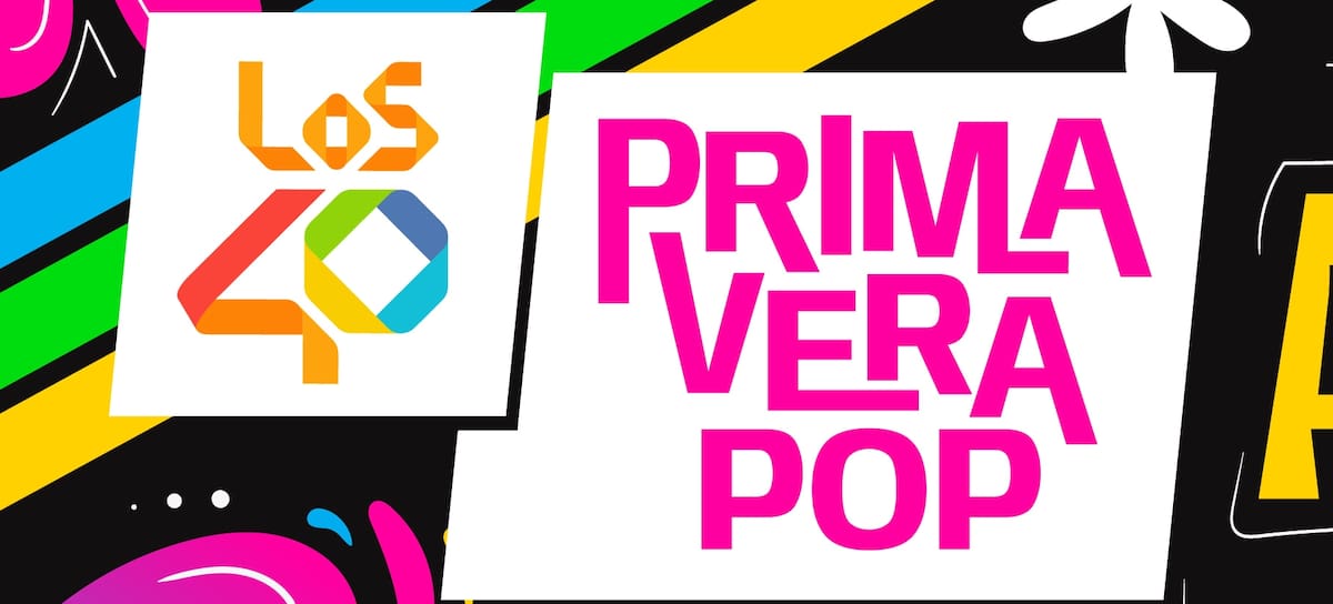 Cartel de LOS40 Primavera Pop 2026.