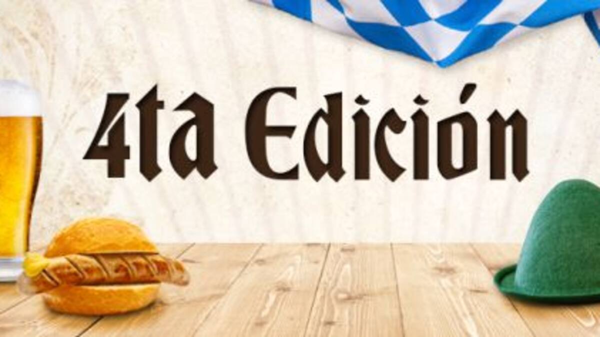 Acá todos los detalles del Oktober BeerFest