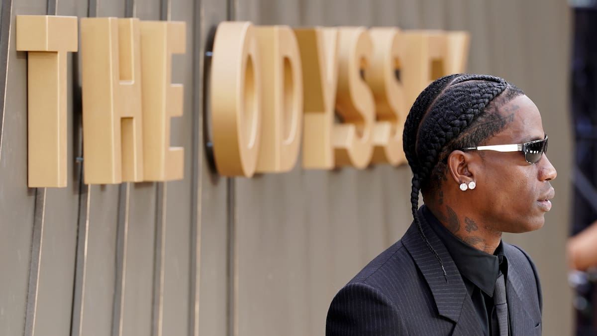 Travis Scott confiesa cómo vivió su primera escena en 'La Odisea' de Christopher Nolan: "Todos esos actores estaban allí, esto era algo serio"