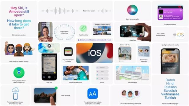 Novedades en iOS15