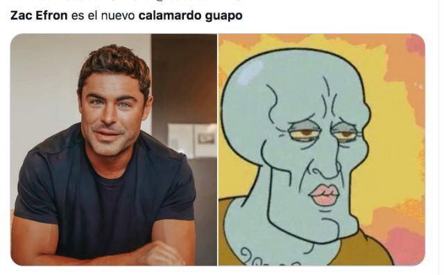 Memes de la cara de Zac Efron