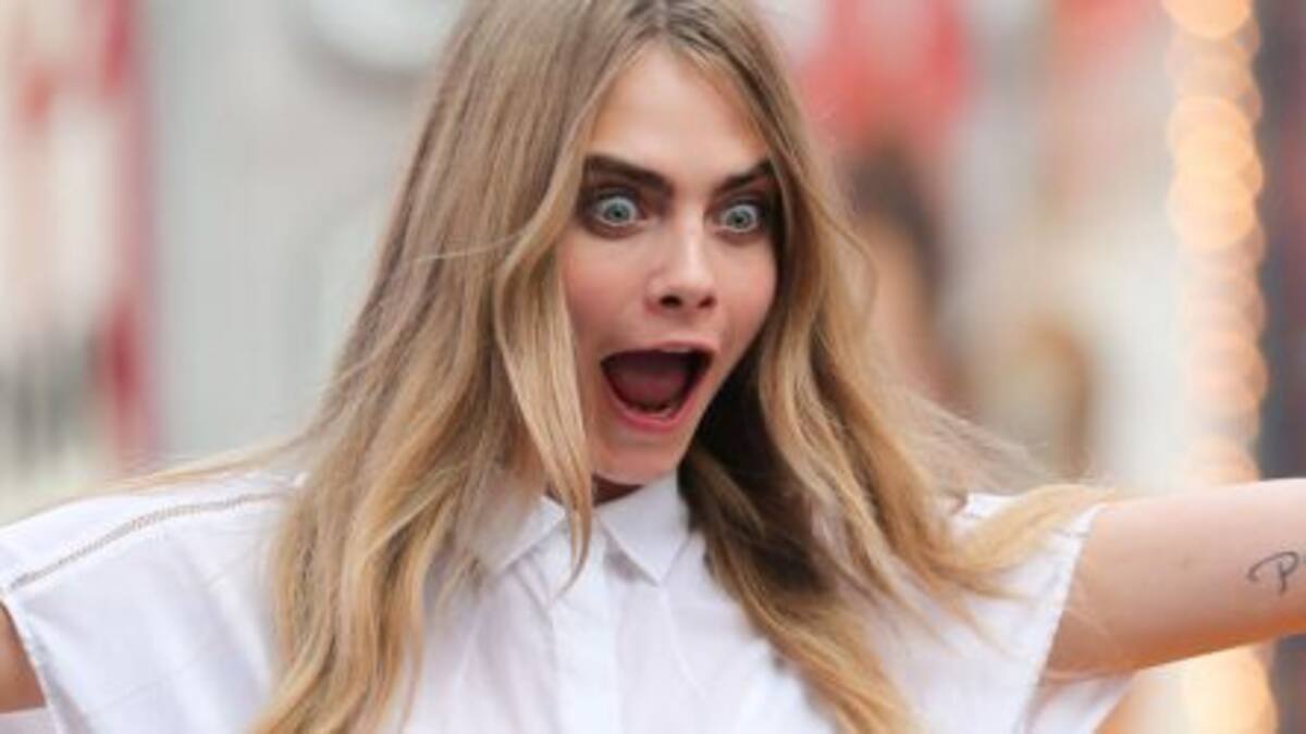 El tatuaje raro de Cara Delevingne