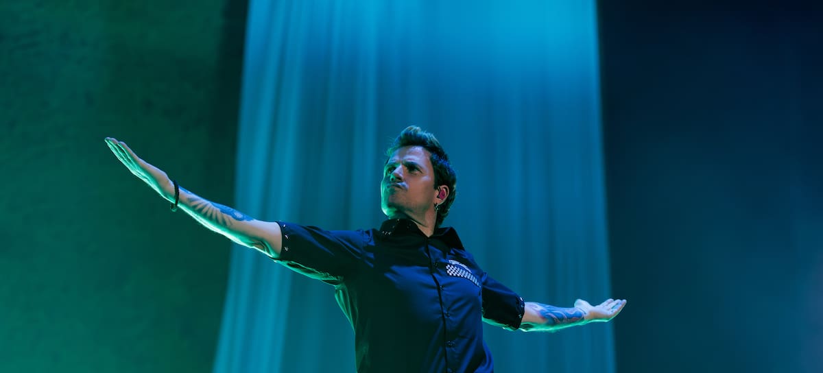 Dani Martín, con su gira '25 p*tos años' en el Palau Sant Jordi el 25 de abril de 2026.