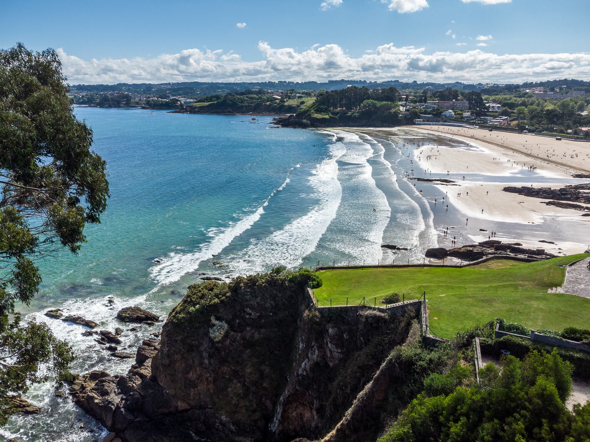 Playa de Bastiagueiro, en Oleiros (A Coruna).