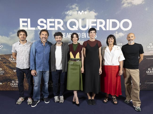 Photocall de 'El ser querido', la película Original Movistar Plus dirigida por Rodrigo Sorogoyen y protagonizada por Javier Bardem y Victoria Luengo