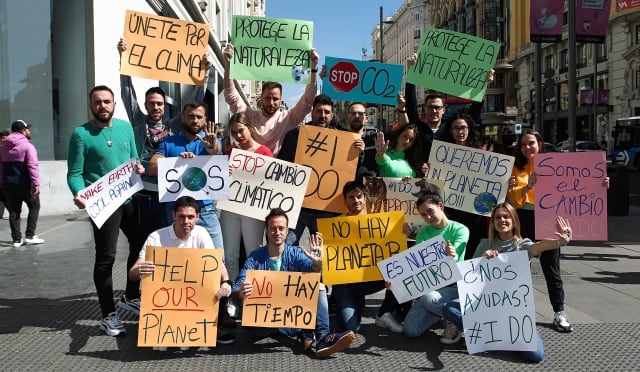 El equipo de LOS40, unido por el clima. ¡Súmate tú también!