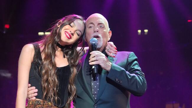 Olivia Rodrigo, invitada sorpresa a la residencia musical de Billy Joel en el Madison Square Garden de Nueva York.