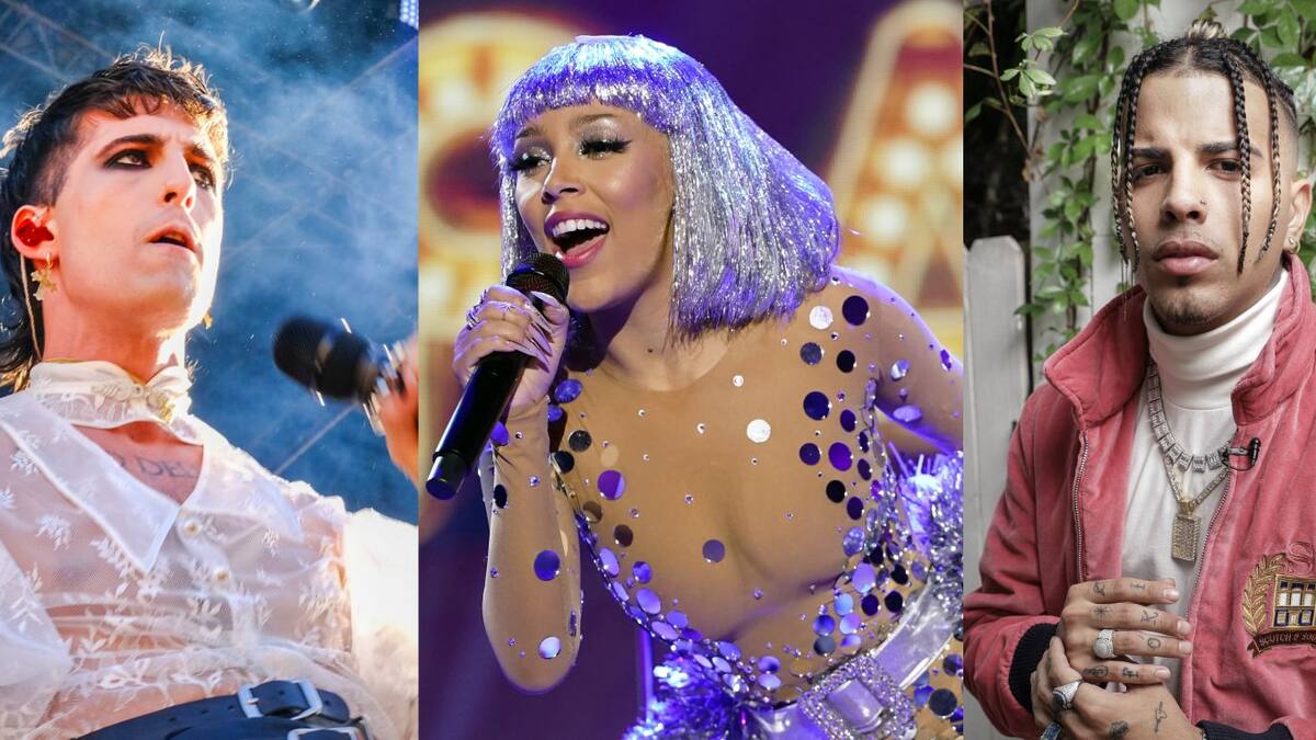 El reinado de Doja Cat y SZA corre peligro: María Becerra, Måneskin y Rauw Alejandro quieren la corona
