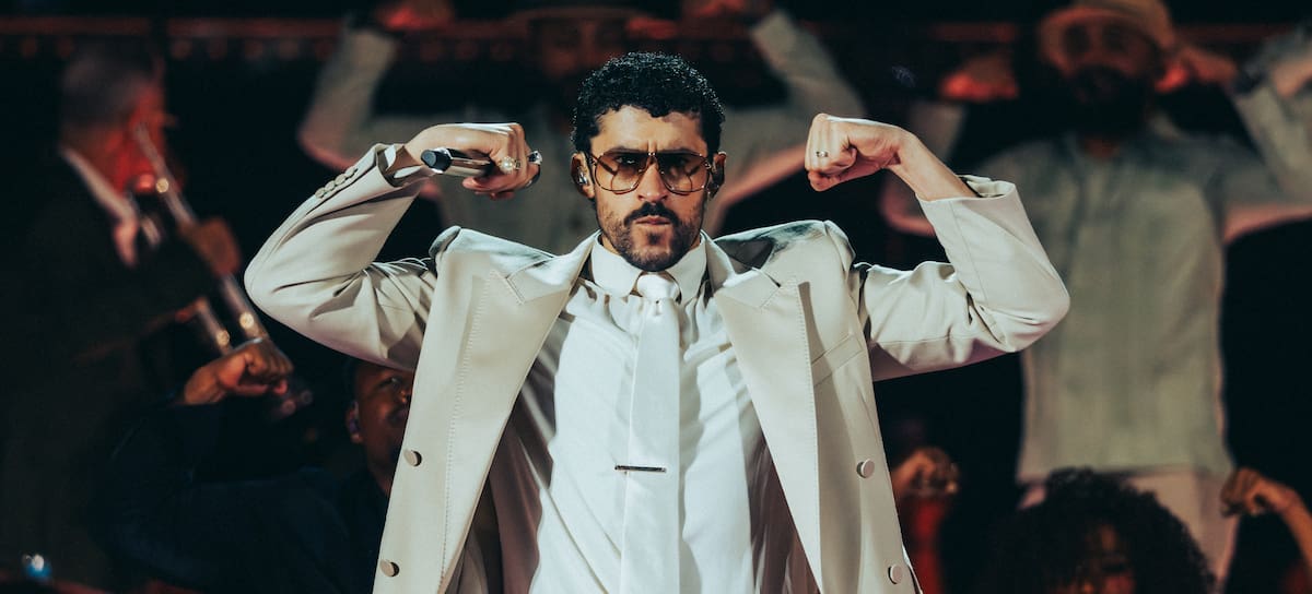Bad Bunny, en su concierto en Lisboa 2026.