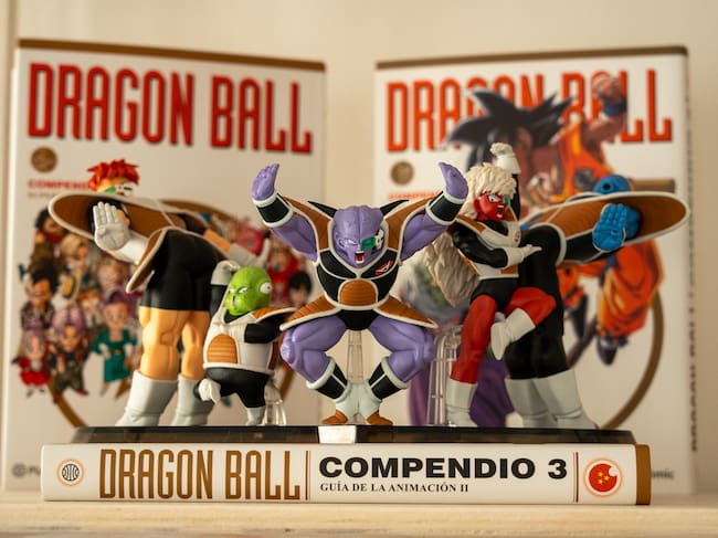 La fuerzas especiales de Freezer como figuras de Banpresto.