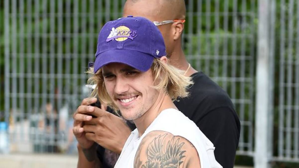 Justin Bieber, músico callejero