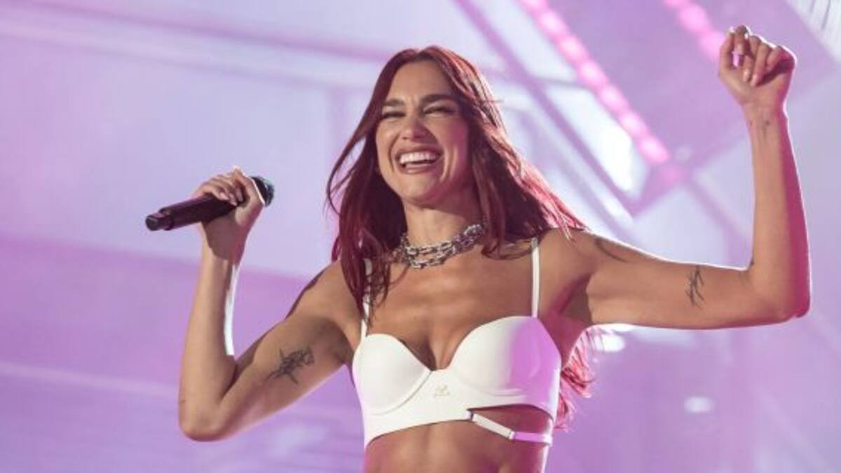 Dua Lipa cierra su paso por Nueva York con Lenny Kravitz en el "Radical Optimism Tour"