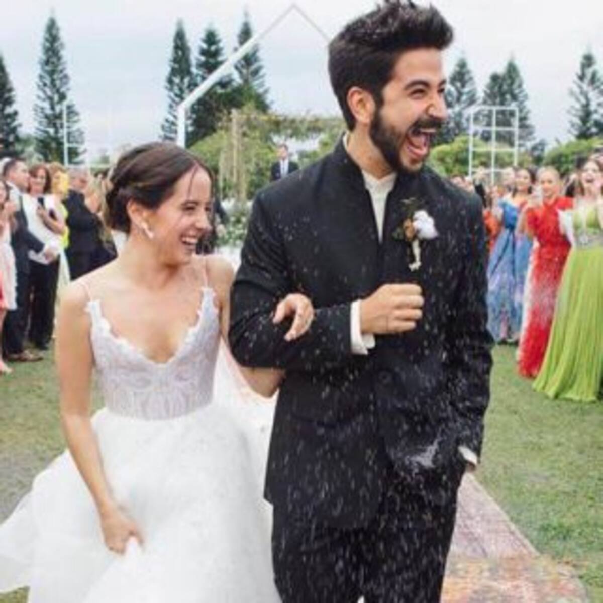 ¡Se casaron Evaluna Montaner y Camilo!