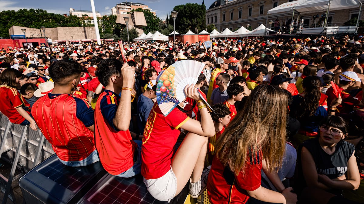 ¿Se abrirá la fan zone de la Selección Española en Madrid (Colón) si los partidos son de noche?