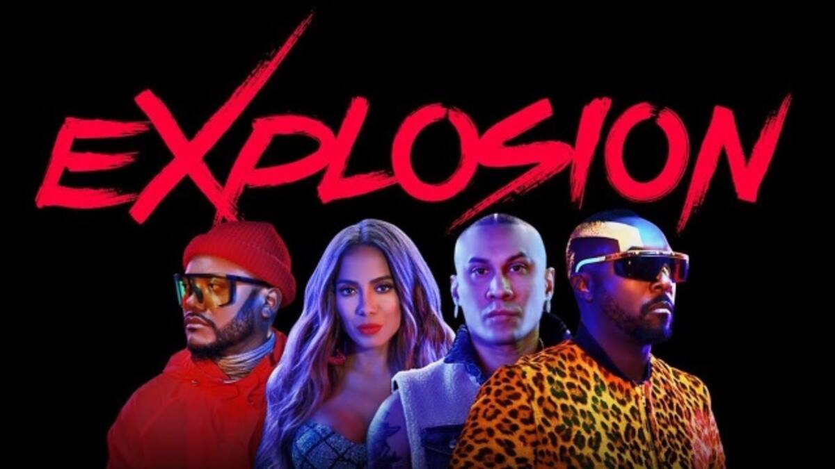 Anitta se una a Black Eyed Peas en "eXplosion"