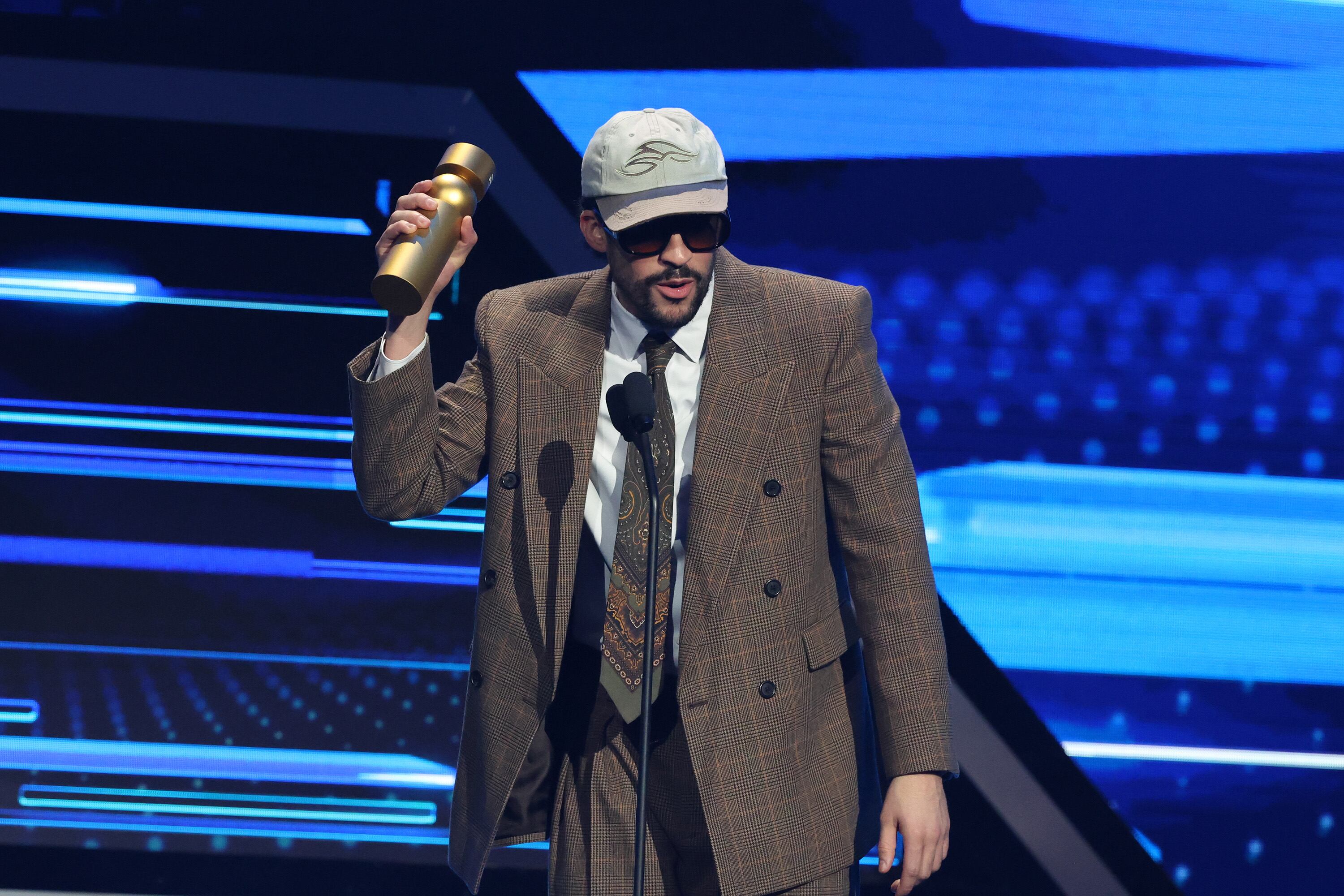 Bad Bunny en los Billboard Latin Music Awards