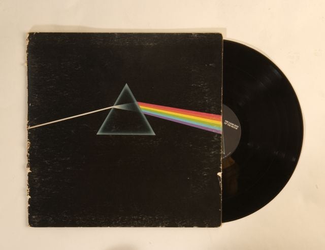 Portada de &#039;The Dark Side of the Moon&#039;, 1973.