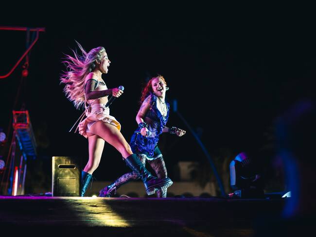 Y, por supuesto, interpretó 'Me he colgado de mi ex' junto a Ruslana. ¡Power dúo donde los haya!