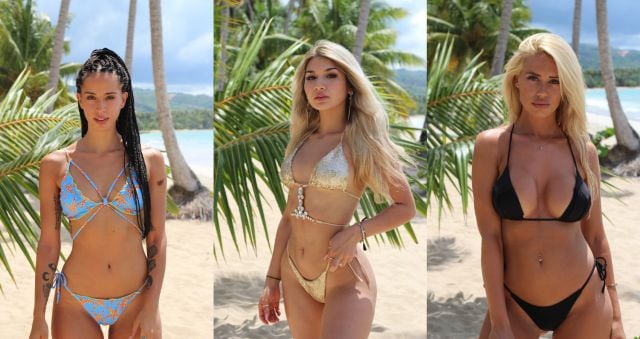 Mari, Susan y Carla, tres de las tentadoras de La Isla de las Tentaciones