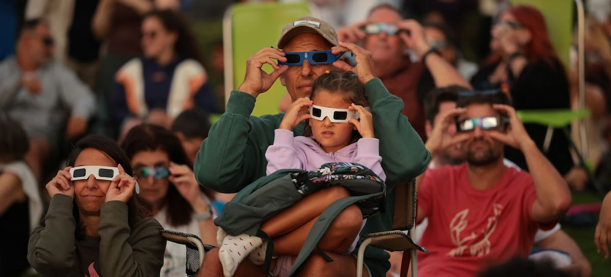 Gafas para ver el eclipse