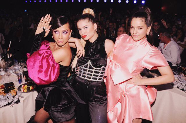 Anitta, Sofía Reyes y Rosalía en LOS40 Music Awards 2019