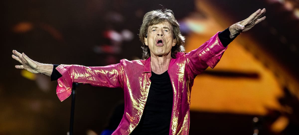 Mick Jagger en un concierto de los Rolling Stones en Ámsterdam en julio de 2022.
