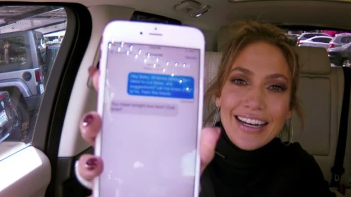 JLo la rompió en el carpool