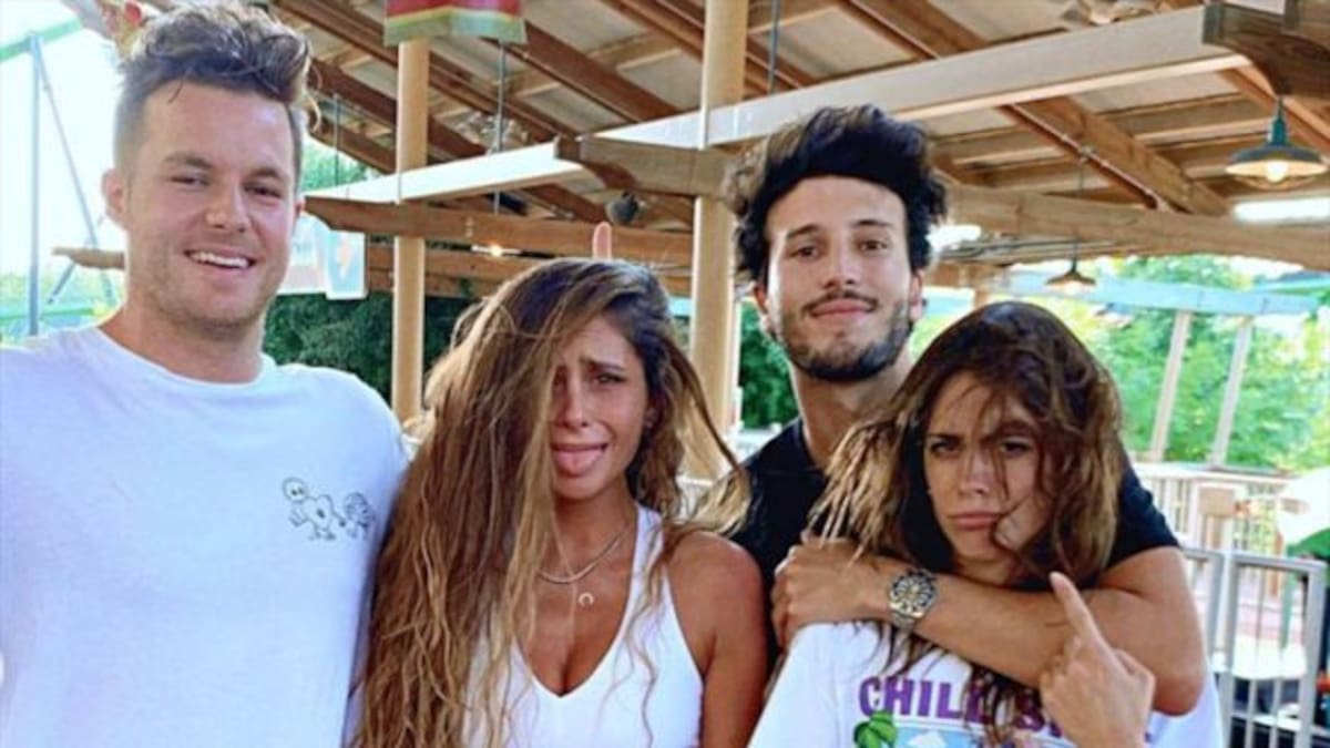 Así fue la salida de Cami junto a su novio, Tini y Sebastián Yatra