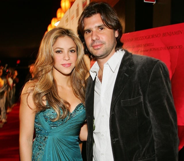 Shakira y Antonio de la Rúa