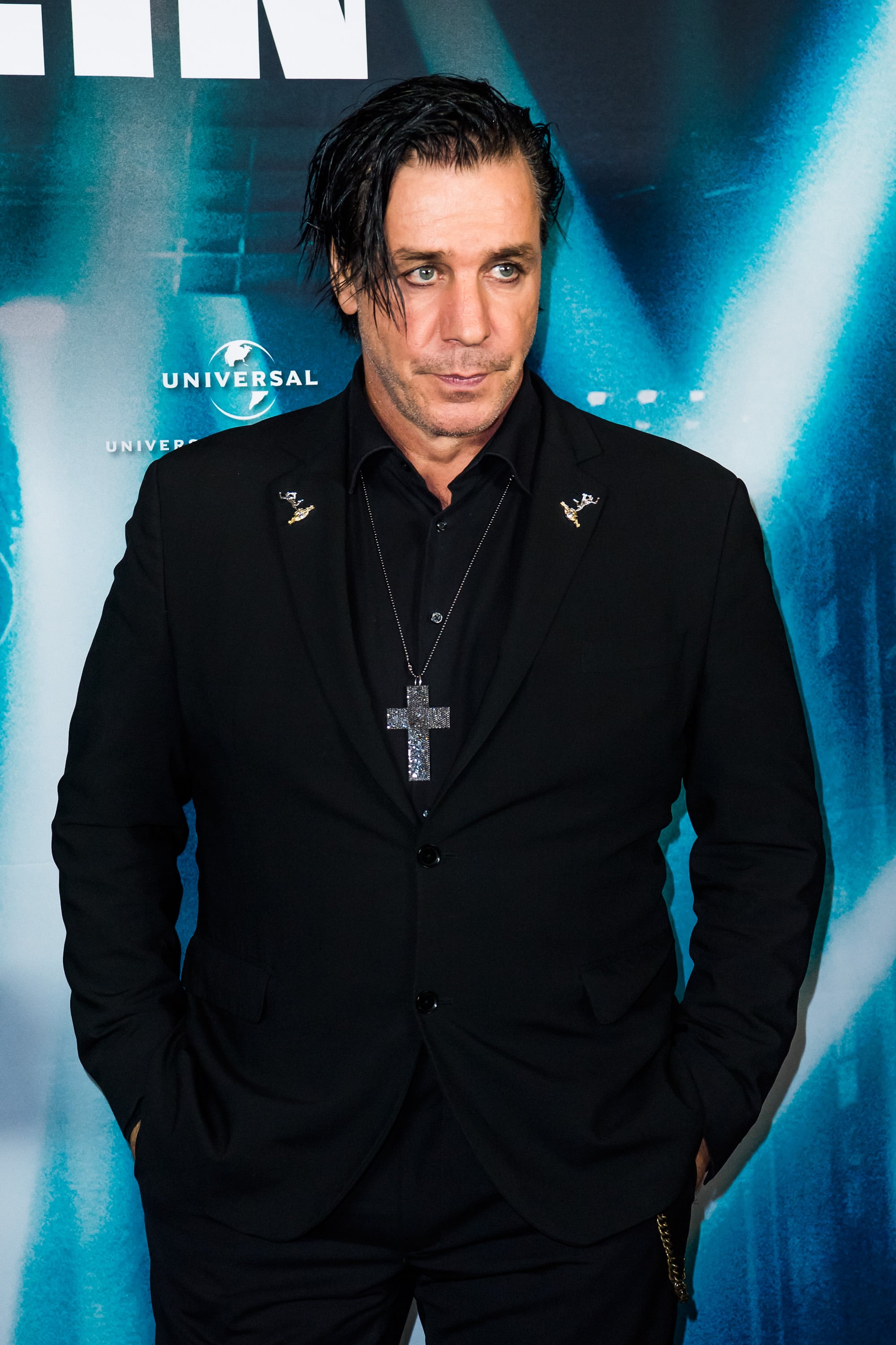 Till Lindemann, vocalista de Rammstein.