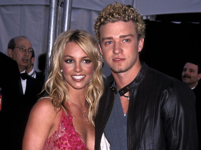 Britney Spears y Justin Timberlake a principios de los 2000.