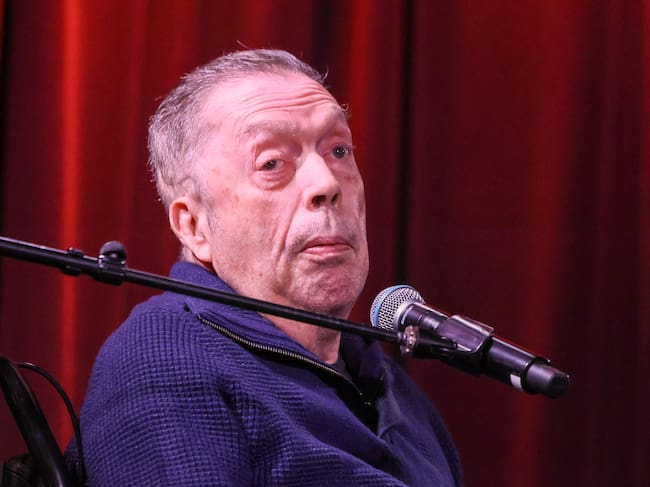 LOS ANGELES, CALIFORNIA - OCTOBER 15: Tim Curry speaks during The Grammy Museum celebration of the music for "The Rocky Horror Picture Show" at GRAMMY Museum L.A. Live on October 15, 2025 in Los Angeles, California. (Photo by Rodin Eckenroth/Getty Images)