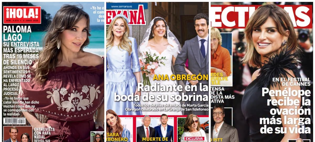 Las portadas de las revistas del corazón (Instagram)