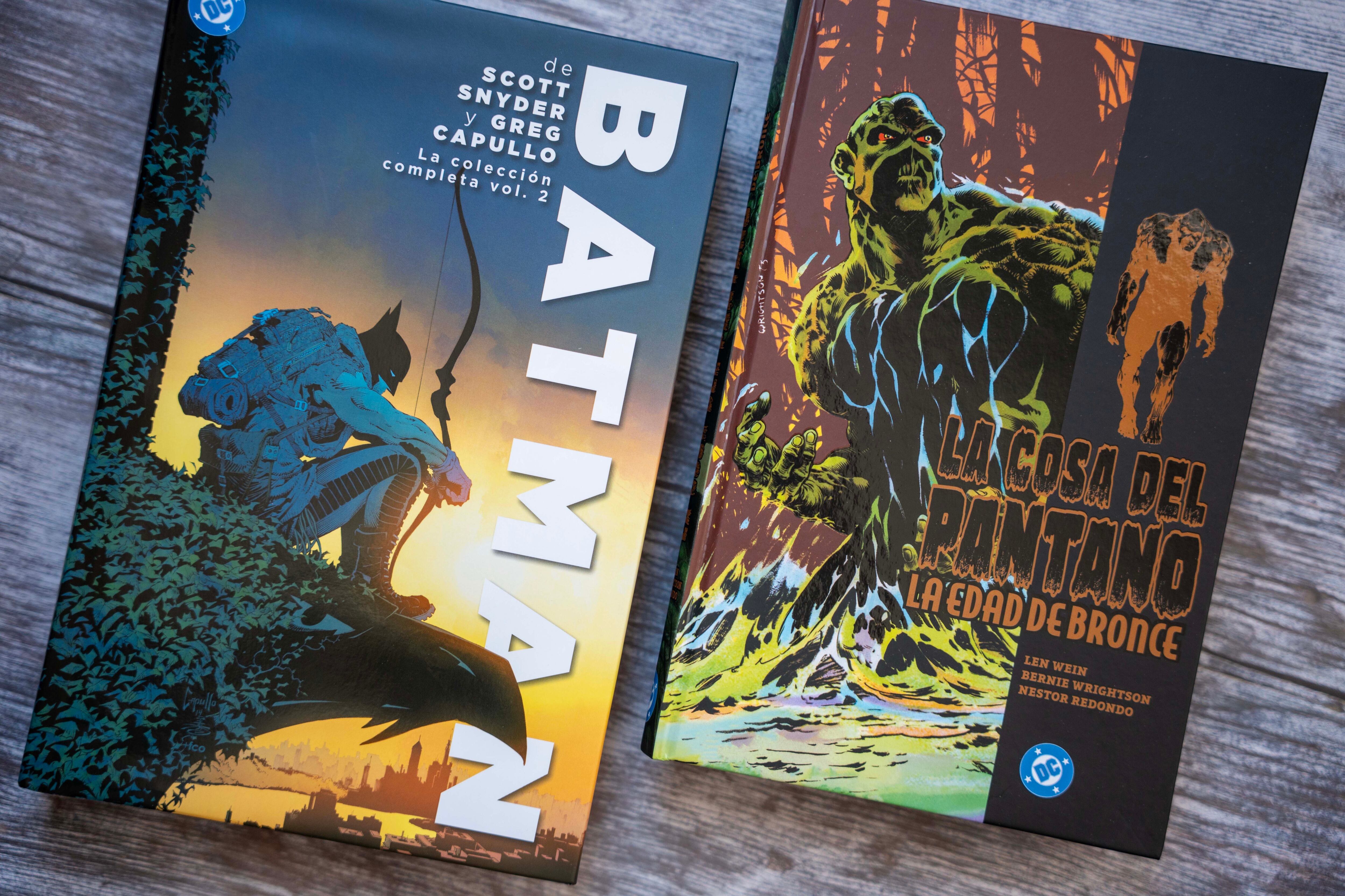 Batman de Scott Snyder y La Cosa del Pantano de Bernie Wrightson somo imprescindibles de Mayo.