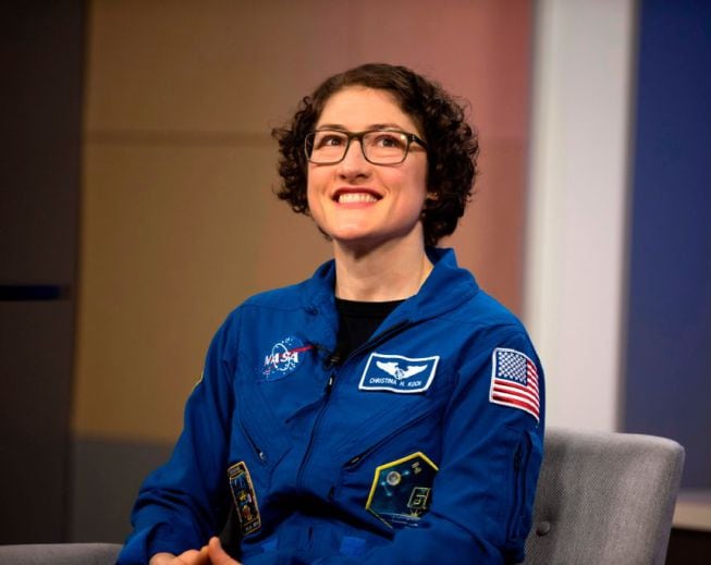 la astronauta de la NASA Christina Hammock Koch.