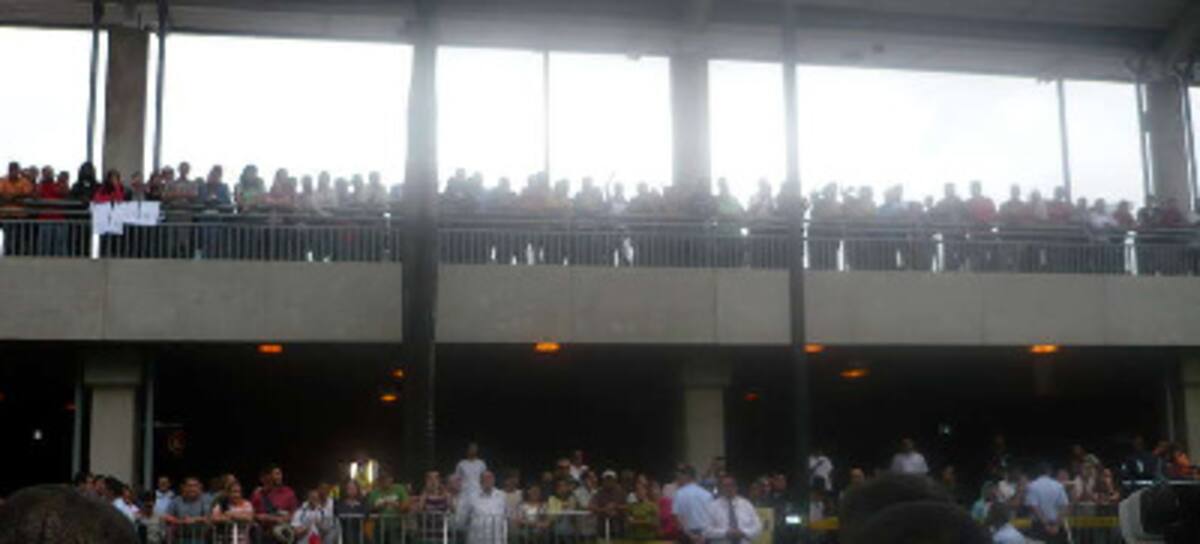 Recibimiento de María José
