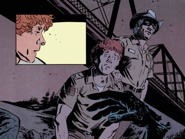 Un cesto lleno de cabezas.